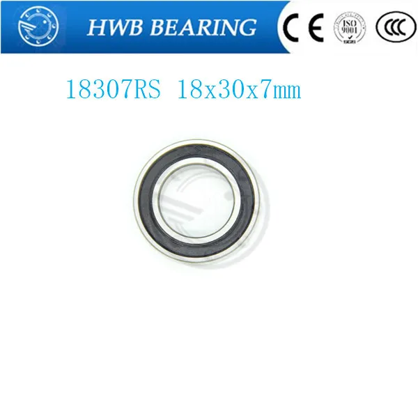 

10pcs/lot Bearing 18307rs 18307 2RS 61903-18RS 18307RS Thin Wall Bearing Shielding Ball Bearing Bicycle bearing 18x30x7mm
