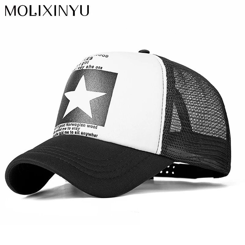 MOLIXINYU, модная кепка для маленьких мальчиков, детская бейсболка, Детская кепка с сеткой, летняя Регулируемая Кепка для мальчиков и девочек, детская шляпа для защиты от солнца
