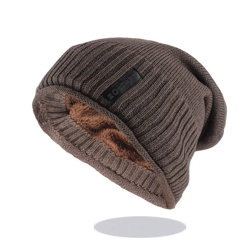 Стиль, модные мужские зимние теплые шапки, повседневные шерстяные брендовые хлопковые шапочки для взрослых, вязаный берет в стиле хип-хоп, распродажа