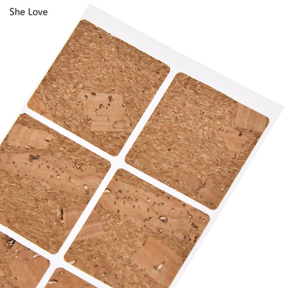 She Love деревянные Этикетки ручной работы клейкие наклейки DIY упаковка уплотнения декоративные бирки