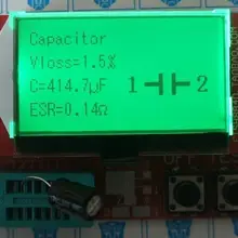 Все-в-1 компонентный тестер-транзистор Диодная емкость ESR Метрическая индуктивность