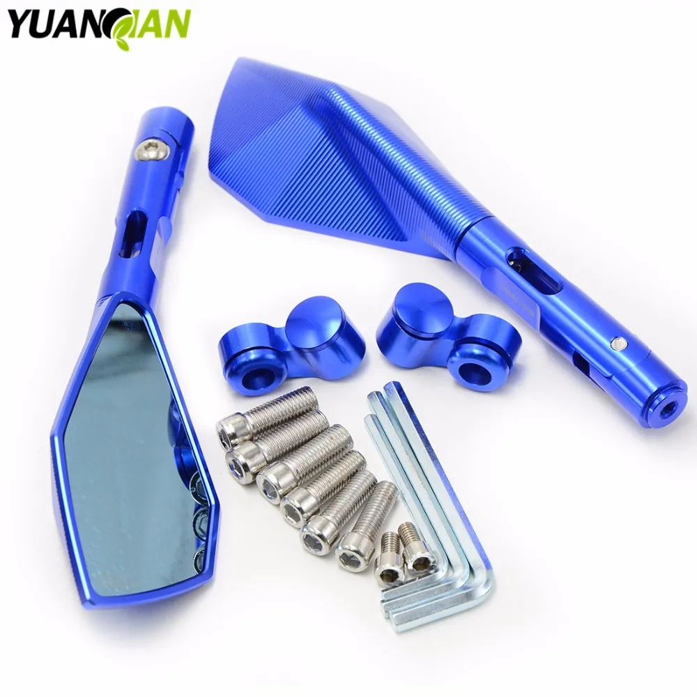 Rearview Mirrors Cnc Aluminum Mirror Motorcycle Scooter Accessories For