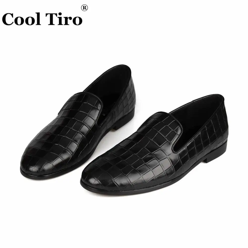 Crocodile pattern LOAFERS (7)
