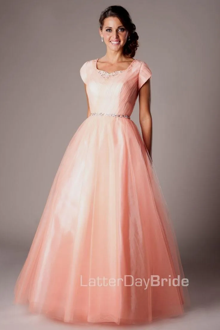 modest mormon prom dresses