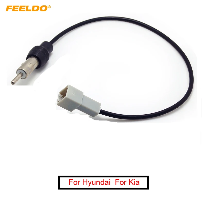 FEELDO 1 шт. автомобильный радиопровод кабель для Hyundai 2009 2011/Kia гнездовой разъем