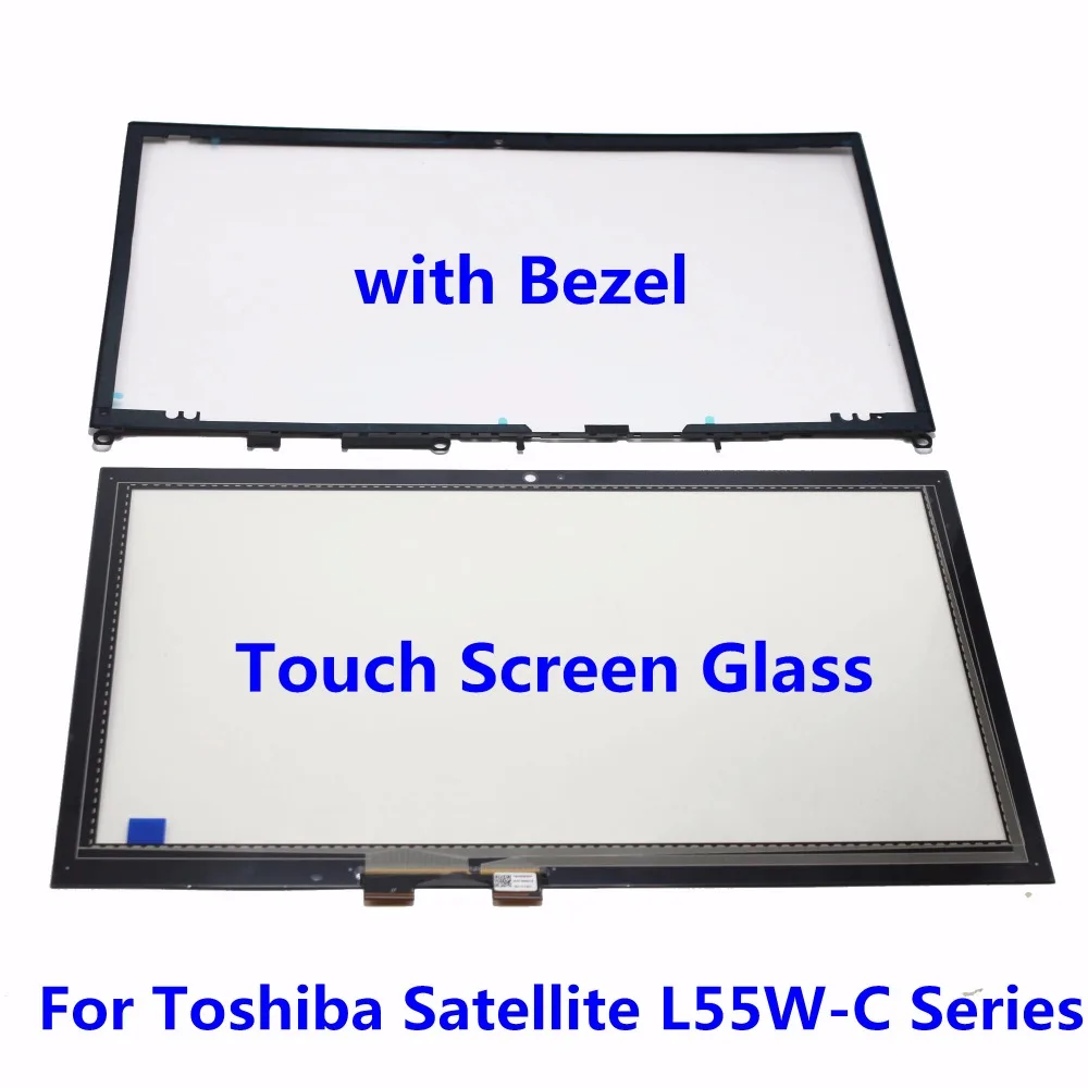 NEW Toshiba Satellite P55W-C5316 Bezel+Touch glass Digitizer 15.6/"