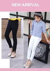 summer children girls pants leggings thin slimfit colorful elastic quiet calf ankle-length pencil Handsome pants for shopping summer children girls pants leggings thin slimfit colorful elastic quiet calf ankle-length pencil Handsome pants for shopping