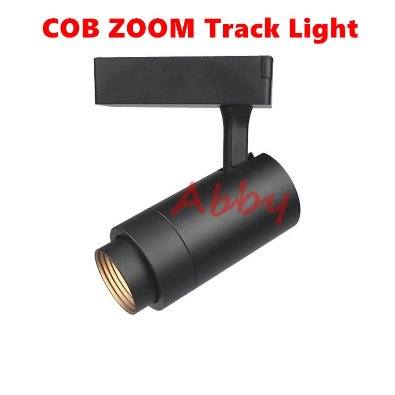 Высококачественный светодиодный Трековый светильник 15 Вт/25 Вт/35 Вт CREE COB ZOOM