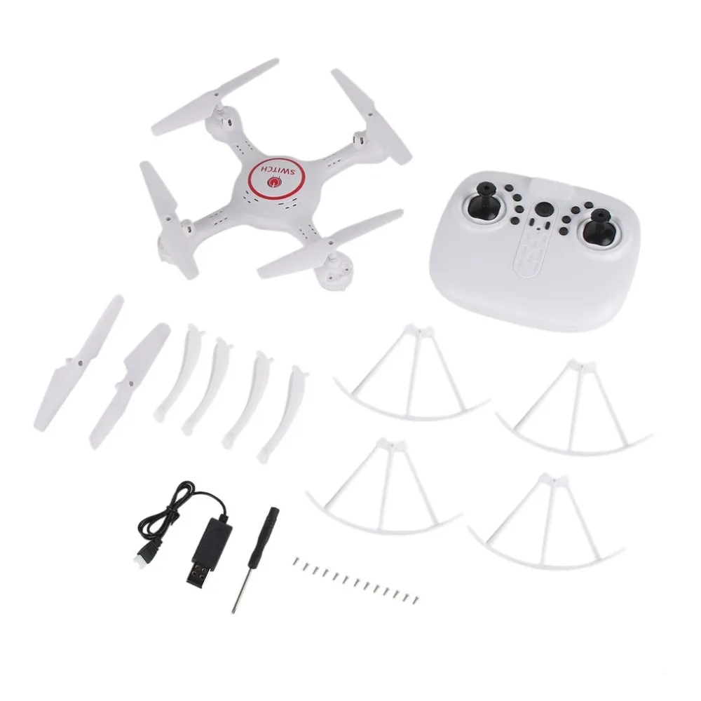 

RC Drone X7 FPV 2.4G 4-Axis RC Quadcopter with LED Light Headless Mode Altitude Hold HD helicopter aircraft Toy regular version