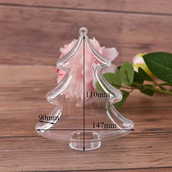 

1pcs Clear Plastic Bath Bomb Molds DIY Fizzy Sphere Tree Shape Ball Chocolate Transparent Bath Bomb Moulds