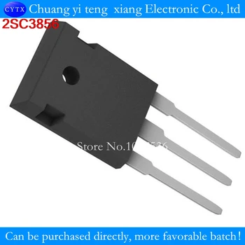 

10pcs/lot 2SC3856 C3856TO-3P NPN PLANAR TRANSISTOR(AUDIO AMPLIFIER DC TO DC CONVERTER)