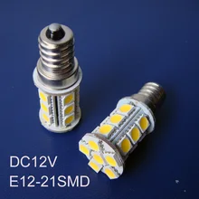 Высокое качество DC12V 3,5 W E12 светодиодные лампы, 12 V led E12 лампы, e12 светодиодные фонари 10 шт./лот