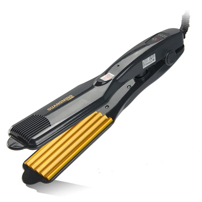 

Professional corn ironing splint 1166A corn whiskers, corrugated hot for hair salon and home hair wand and curling wand