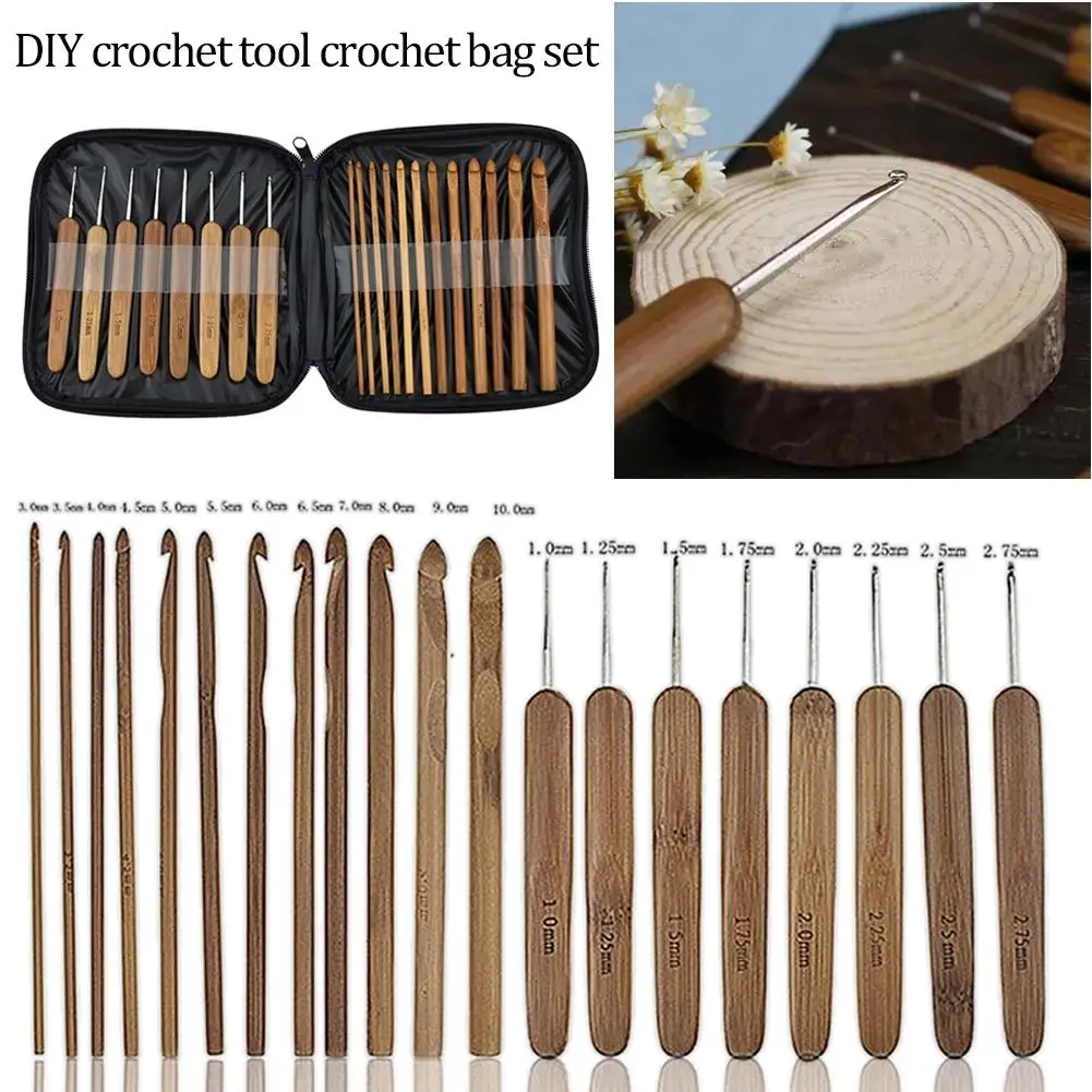 

83PCS DIY Crochet Tool Set 83pcs DIY crochet tool crochet bag set Q