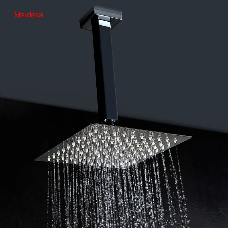 square shower 