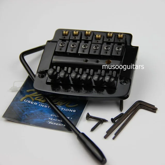 

New 6 string Tremolo Kahle 4300 Tremolo LP Guitar Tremolo Bridge Black
