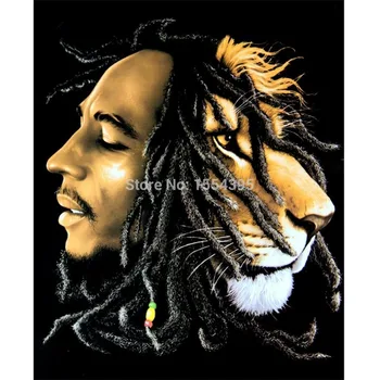 

Hot Sale Custom Bob Marley&Lion Classical Fashion Stylish Home Decor Retro Poster (50x76cm) Wall Sticker Free Shipping U1-73