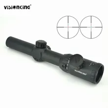 Visionking 1,25-5x26 водонепроницаемые оптические прицелы Mil Dot прицел противоударный прицел для охотничьего прицела W/11 мм крепление кольцо