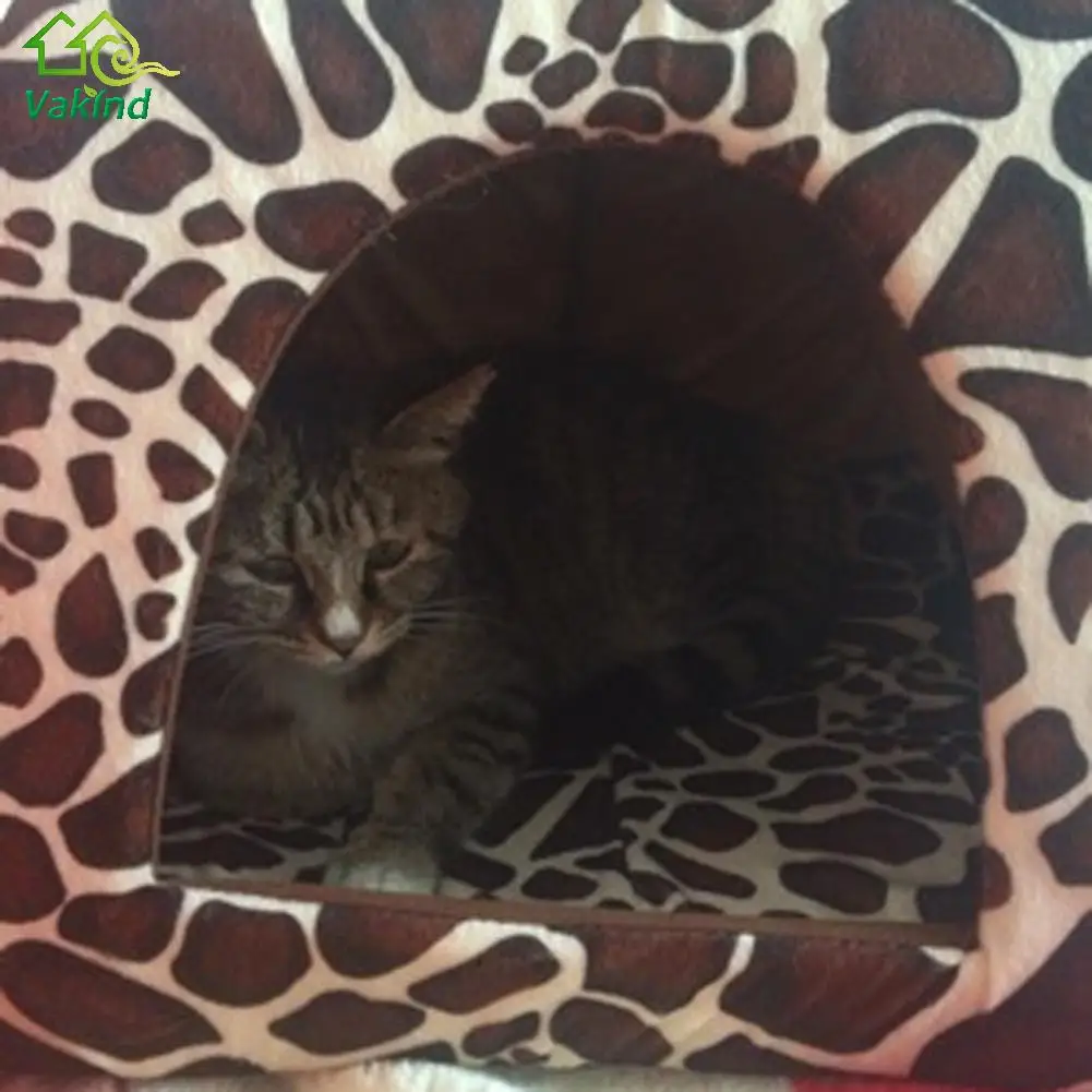 Foldable Dog Kennel Bed For Dogs Cats Animals Pet House Strawberry Leopard Bed Warm Animal Pet House S-XXL Foldable Dog Kennel Bed For Dogs Cats Animals Pet House Strawberry Leopard Bed Warm Animal Pet House S-XXL