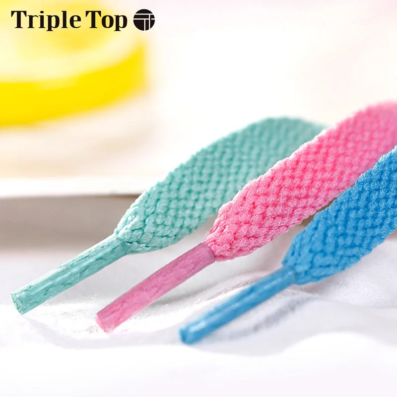TRipleTop Красочные оригинальные эластичные Прочные шнурки с уменьшением катышков