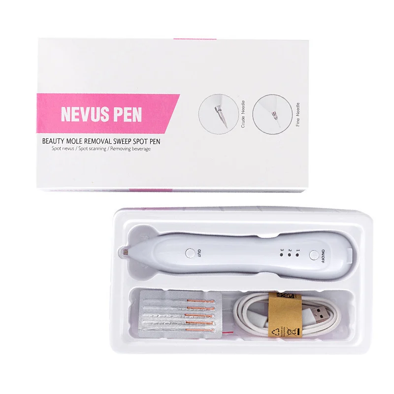

Laser Mole Removal Pen Skin Tag Remover Kit Spot Eraser Pro For Tattoo Nevus Freckles Birth Mark with USB Charging