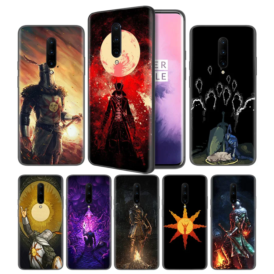 Praise the Sun Dark Souls Soft Black Silicone Case Cover for font b OnePlus b font
