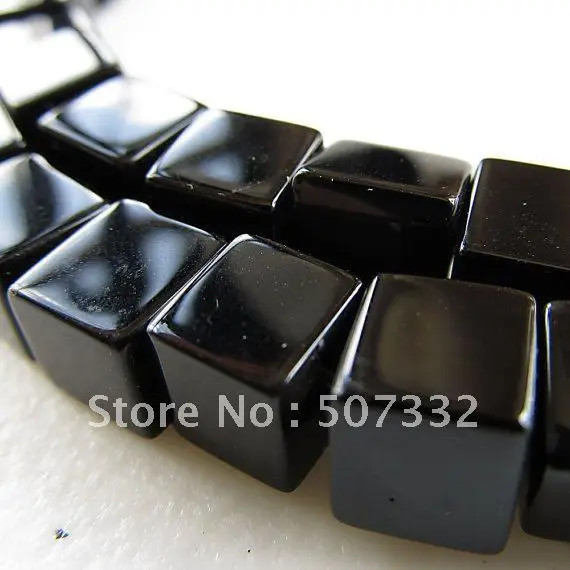 

Free Shipping! Wholesale AAA Top Quality 6mm Crystal 5601 Square Cube Beads -Black/Jet colour 360pcs