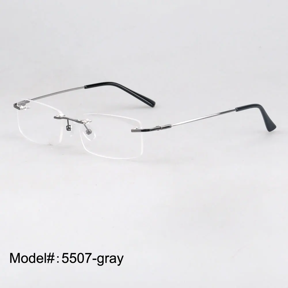Magic Jing 5507 50 шт./лот без оправы с эффектом памяти металлическая шарнирная оптическая оправа для очков очки