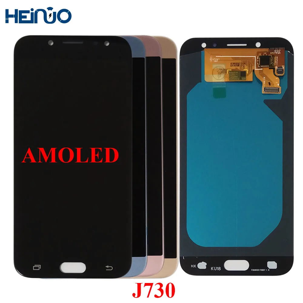 

J730 Super AMOLED LCD For SAMSUNG Galaxy J7 Pro 2017 J730F J730F/DS J730G J730GM LCD Display Touch Screen Digitizer Assembly