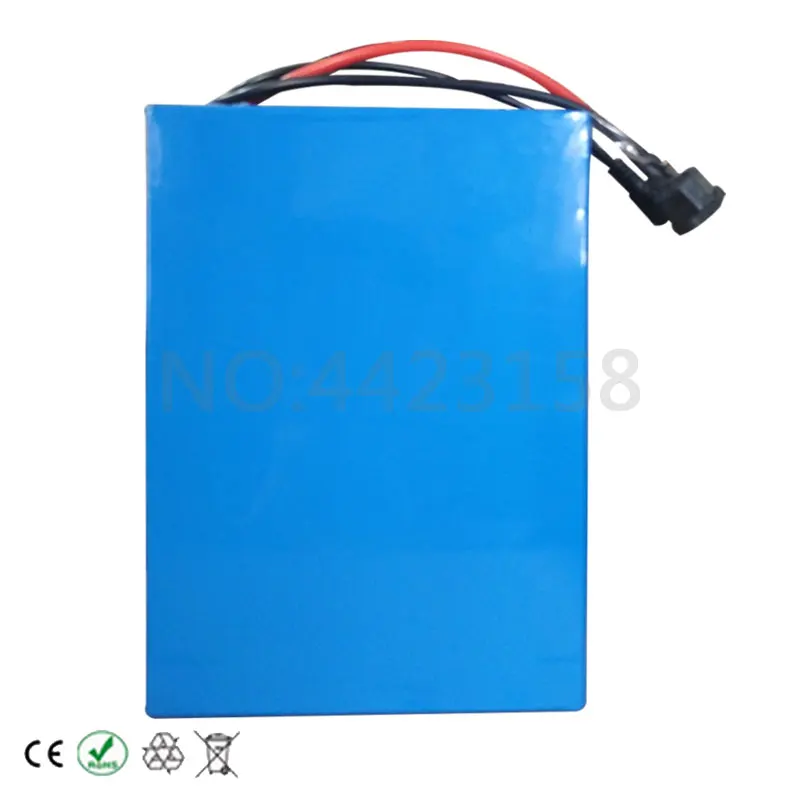Perfect Free Customs Duty E-Bike Battery 48V 35AH High Power 1500W Lithium Battery Pack for 48V Electric Bike with 54.6V Charger 30A BMS 5