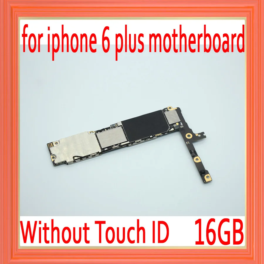 

with Full unlocked for iphone 6 plus Motherboard without Touch ID,for iphone 6 Logic boards with IOS System,100% Original