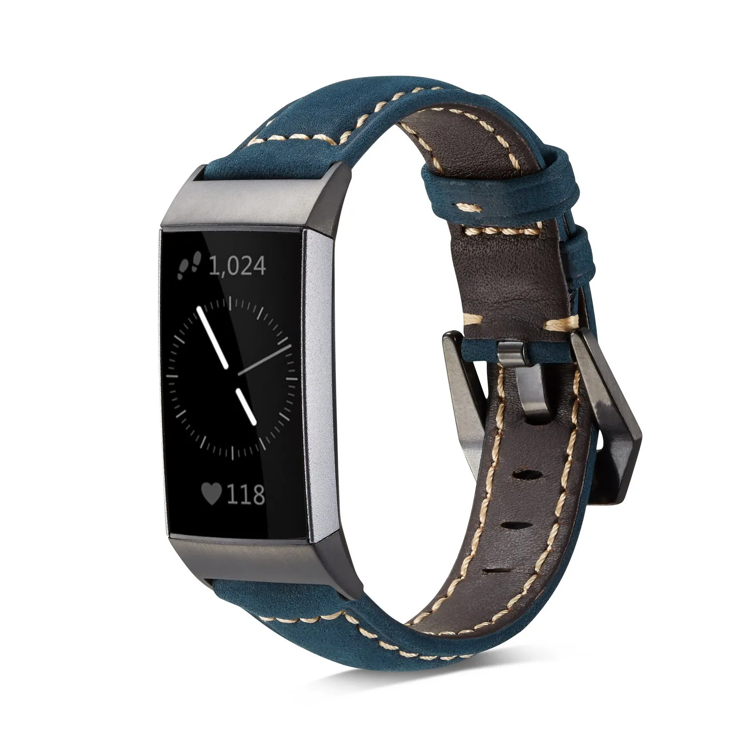 Матовая кожаная Ретро ремешок для часов Fitbit Charge 3 и Charge 3 SE из натуральной кожи ремешок женский мужской браслет