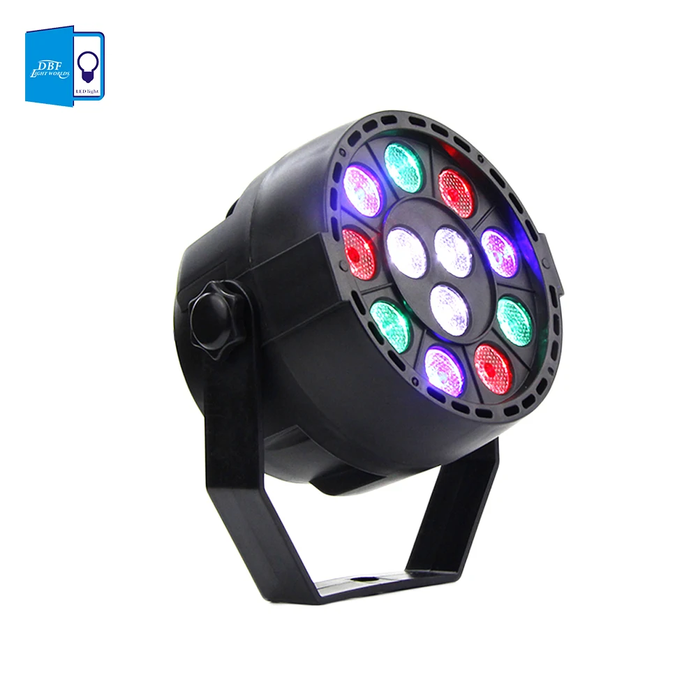 

[DBF]Professional DMX512 Disco Lamp stage light 12LEDs Par light luces discoteca laser projector dmx Controller for DJ Party KTV