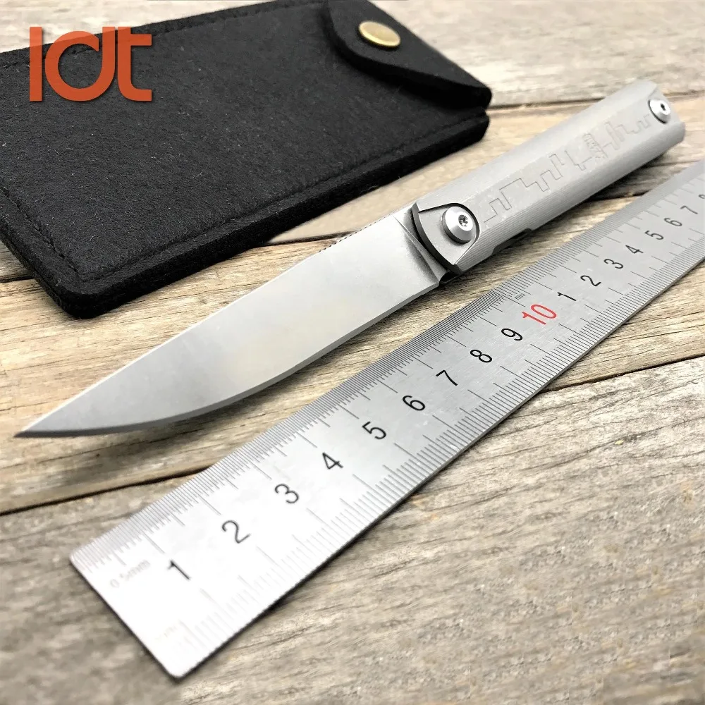 LDT Zebra MS2 складной нож S35VN лезвие из титана TC4 Ручка Ножи Керамический шарикоподшипник тактический нож для выживания походный Нож EDC инструмент