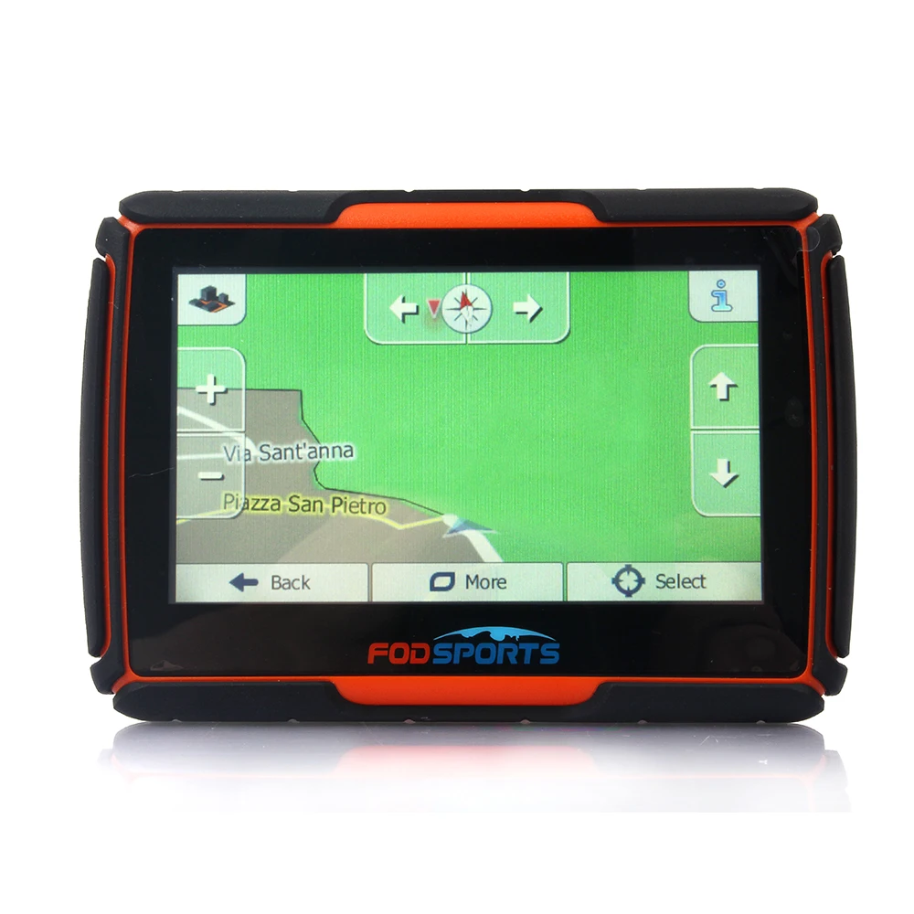 Fodsports 4 3 дюймов IPX7 Водонепроницаемый Moto gps навигатор FM 8 ГБ 256 Оперативная память