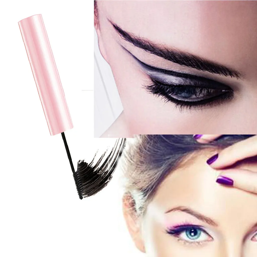 

Waterproof Makeup Eyelash Mascara Silk Fiber Lash Extension Black Thick Curly Long And Waterproof Mascara *