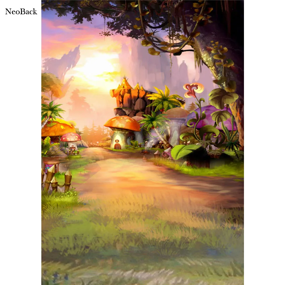 NeoBack 5x7ft фоны для студийной фотосъемки новорожденных детей сказочные Фэнтези