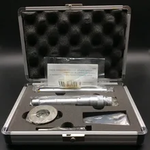 Трехточечная фиксация толщина внутри микрометра 20-25 мм/0,005 микрометр измерительный инструмент Высокая точность plicometro