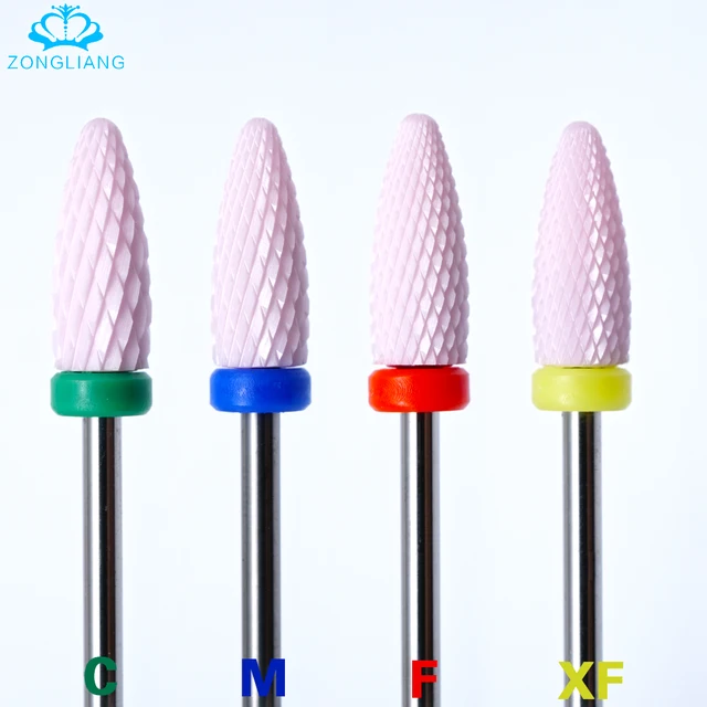 3 32 Pink Ceramic Nail Bit Electric Drill 3 32 Pink Ceramic Nail Bit Electric Drill Milling Cutter For