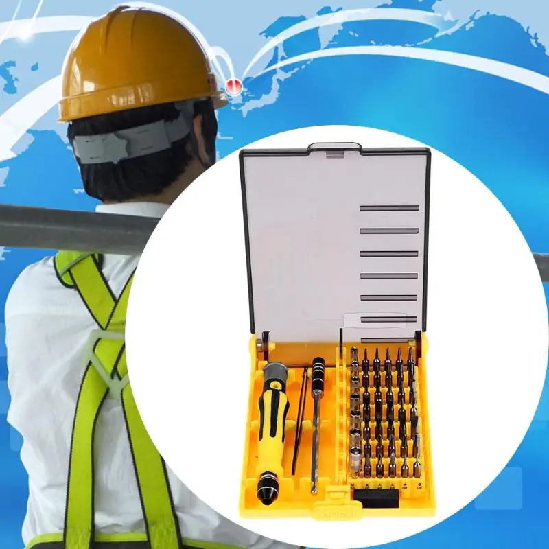  45 in 1 Professionelle Torx Schraubendreher-set Präzision für Uhr Computer für iPhone Samsung Smart