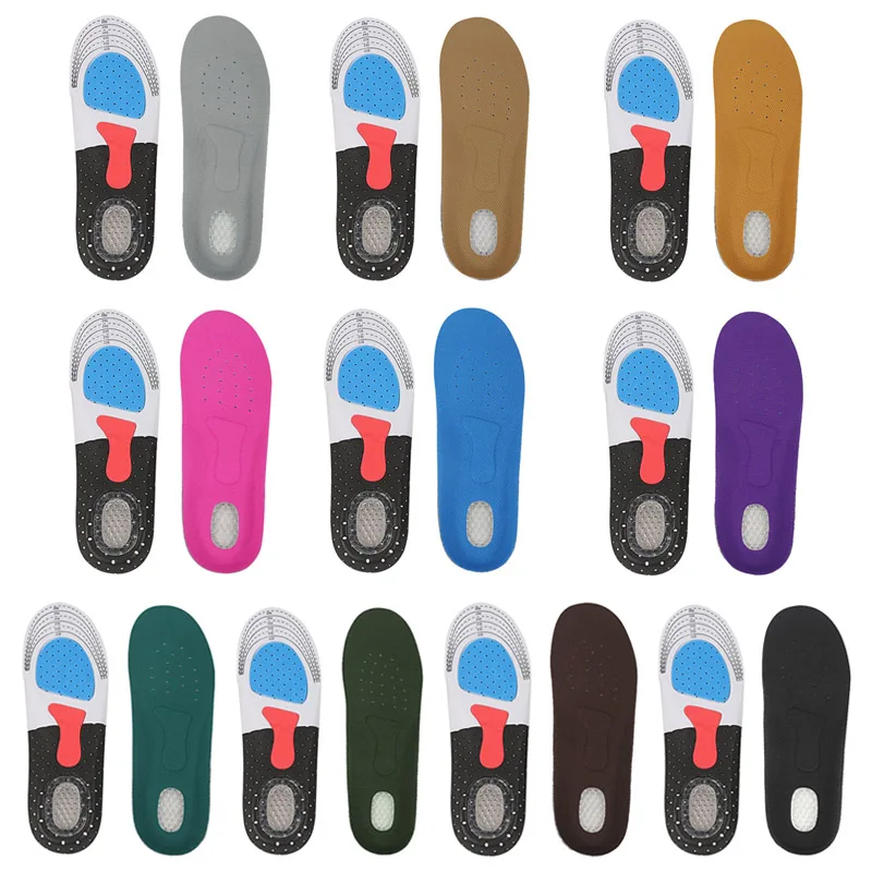 

1 Pair Sole Pad Orthotic Sport Running Insoles Shoe Pad Breathable Arch Support Cushion WF 668