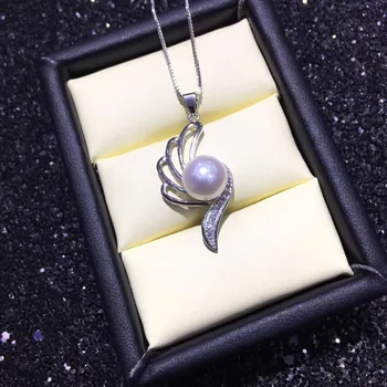 

New Arrival Hot Georous Pearl Pendant Mountings, Pendant Findings, Pendant Settings Jewelry Parts Fittings Wedding Accessories