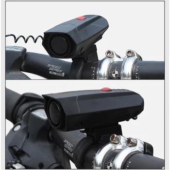 

Bicycle Bell Cycling Horns Electronic Bike Bicycle Handlebar Ring Bell Horn Strong Loud Air Alarm Bell Sound Bike Horn Safety