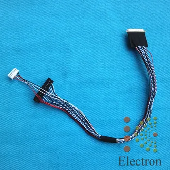 

Double Six 40 Pins 0.5mm LVDS Cable FIX LED LCD Screen driver board connected screen wire 2pcs