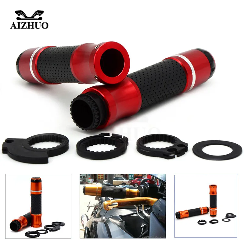 7/8" 22mm Motorcycle Handle Bar Grip Motorbike Hand Grips For YAMAHA TMAX 530 YZF R1 R6 R15 PXC 125 MT07 MT 07 MT09 VMAX