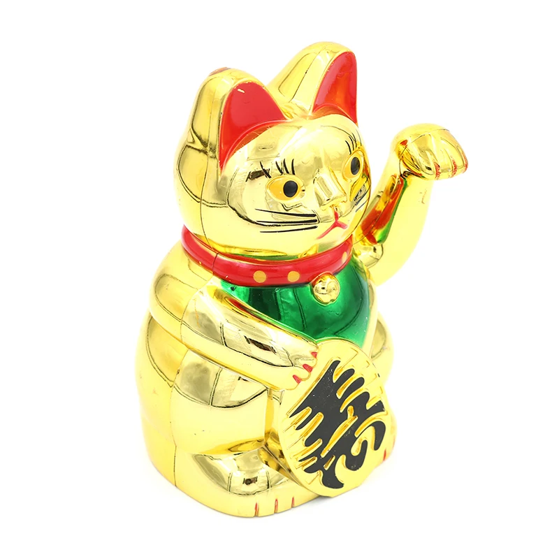 Китайский счастливый кот богатство развевающаяся кошка Золотая рука фэн-шуй Счастливый милый домашний декор Добро пожаловать развевающаяся кошка