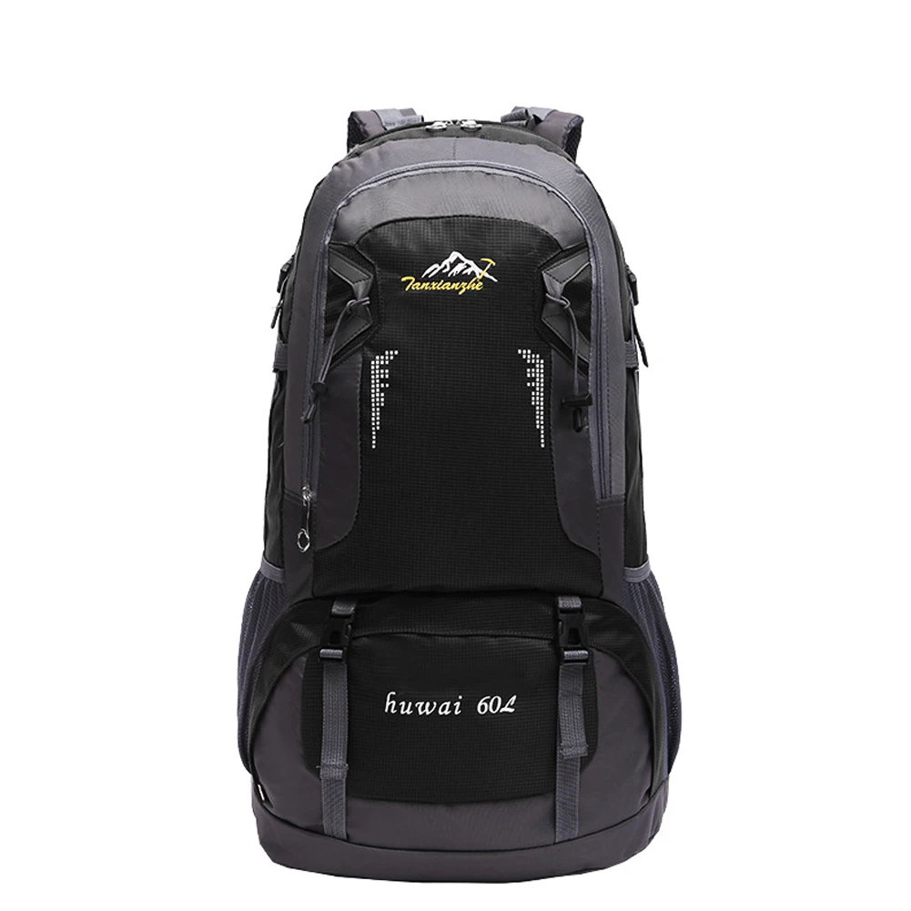 

60L Climbing Backpacks Outdoor Camping Hiking Travel Backpack Nylon Sports Bag #20