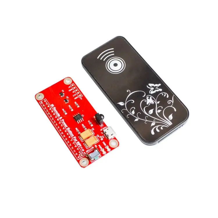 Switch Remote Control Module IR Power Button for Raspberry Pi 2/3 Model B Zero | Электронные компоненты и