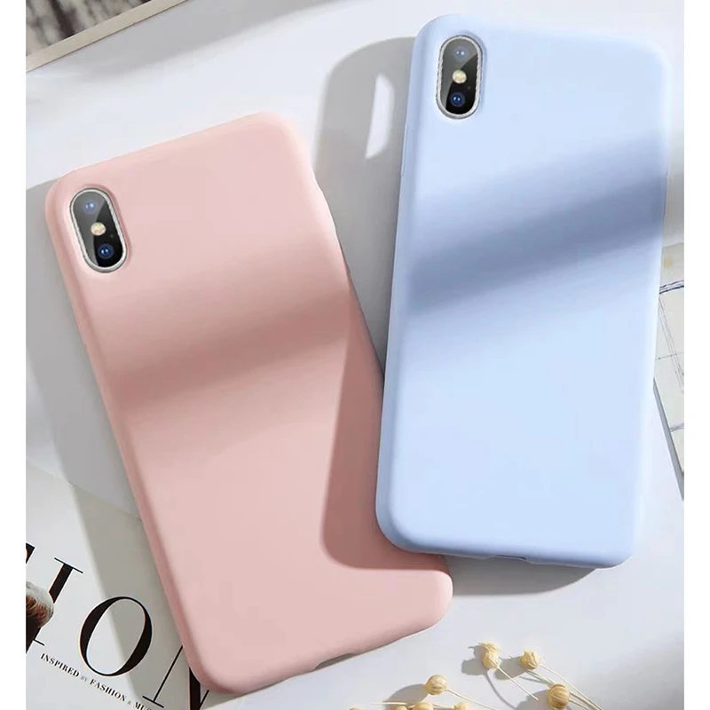 Мягкий жидкий силиконовый чехол для Huawei P30 P20 lite Mate 20 10 Pro Honor 8X 9 V20 Nova 3i Y9 Y7 P smart Plus