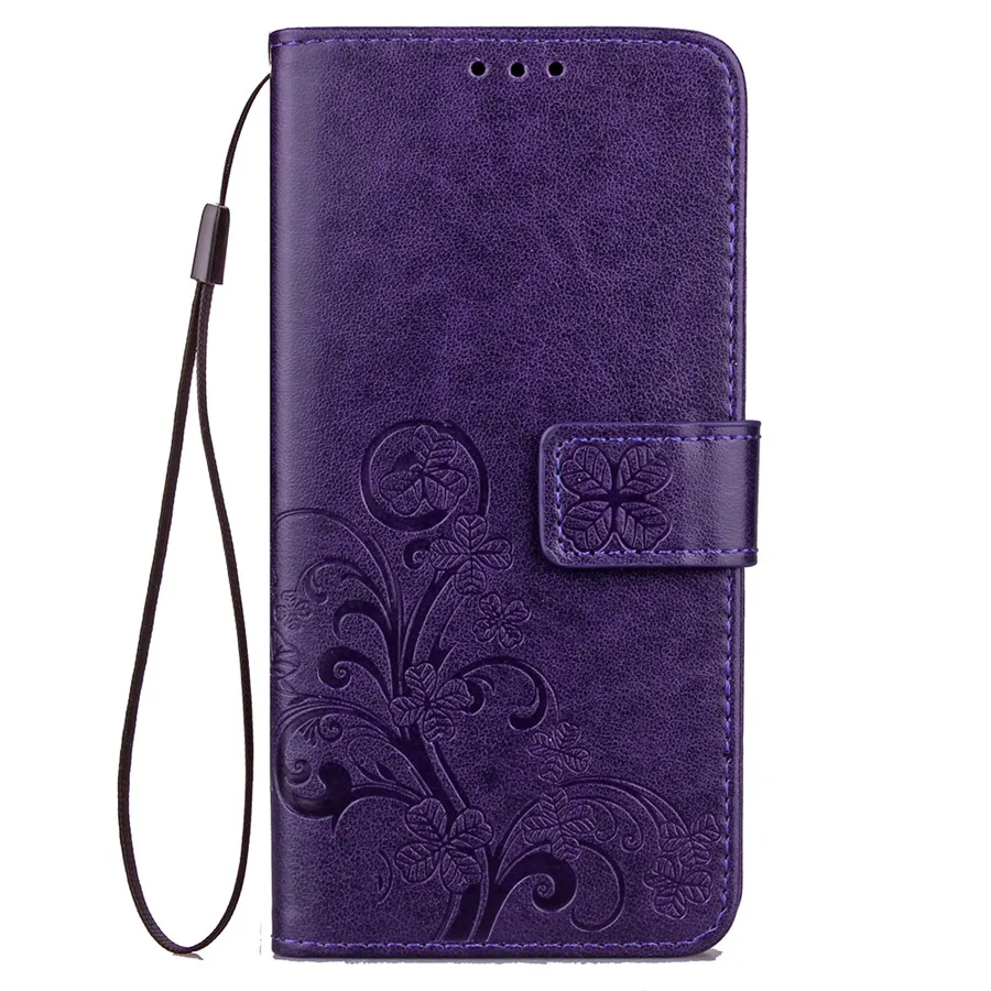 Флип-бумажник из искусственной кожи чехол для Xiaomi Redmi K20 Note 5 6 7 8 Pro 5A 4X задняя крышка Высокое качество Книга Стенд Слот для карт чехол для телефона - Цвет: Фиолетовый
